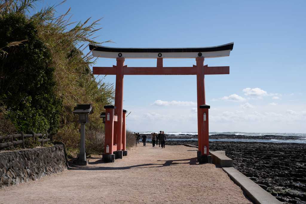 青島神社の鳥居
