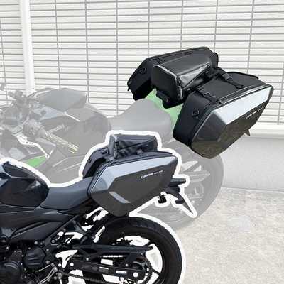 スタイリッシュで容量もデカい！TANAXサイドバッグ